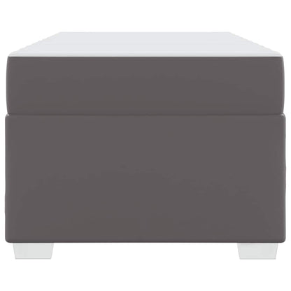 Bedframe Anders Grijs 90 x 190 cm Kunstleer