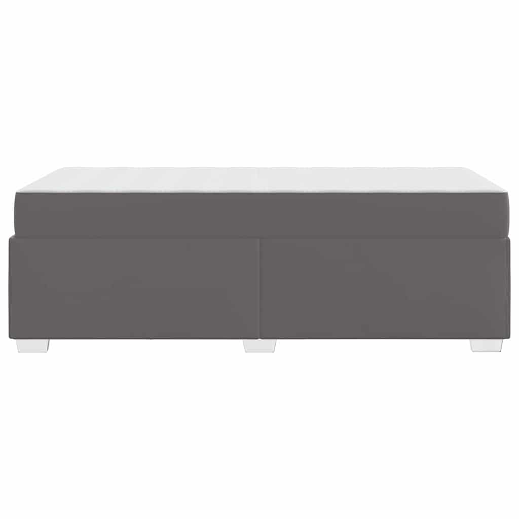 Bedframe Anders Grijs 90 x 190 cm Kunstleer
