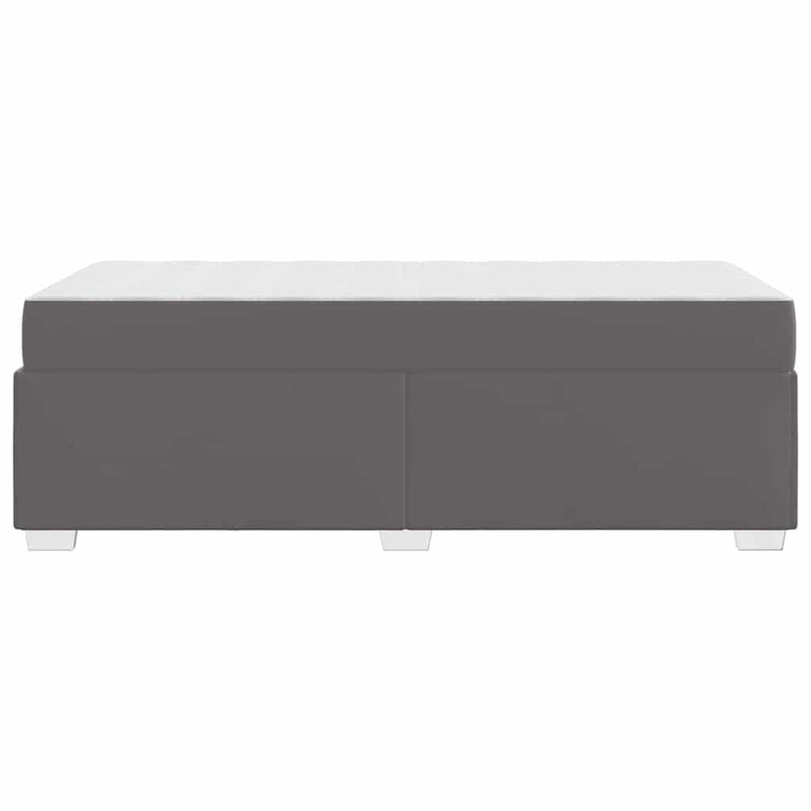 Bedframe Anders Grijs 90 x 190 cm Kunstleer