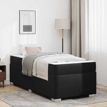 Bedframe Anders Zwart 90 x 200 cm Kunstleer