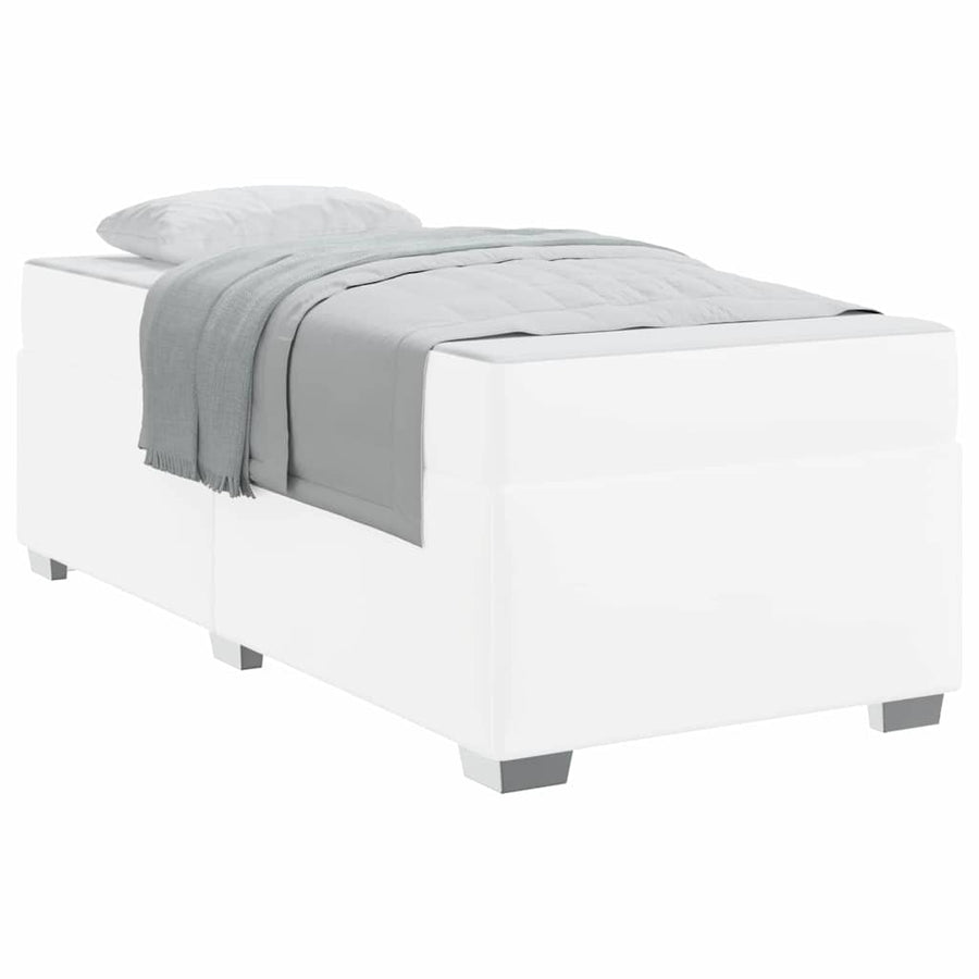 Bedframe Anders Wit 90 x 200 cm Kunstleer