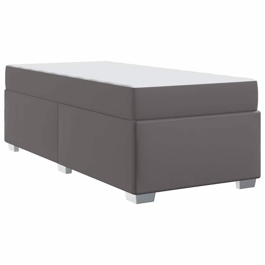 Bedframe Anders Grijs 100 x 200 cm Kunstleer