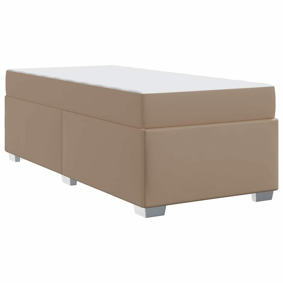 Bedframe Anders Cappuccino 100 x 200 cm Kunstleer