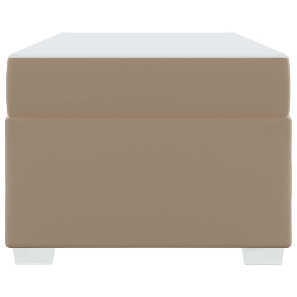 Bedframe Anders Cappuccino 100 x 200 cm Kunstleer