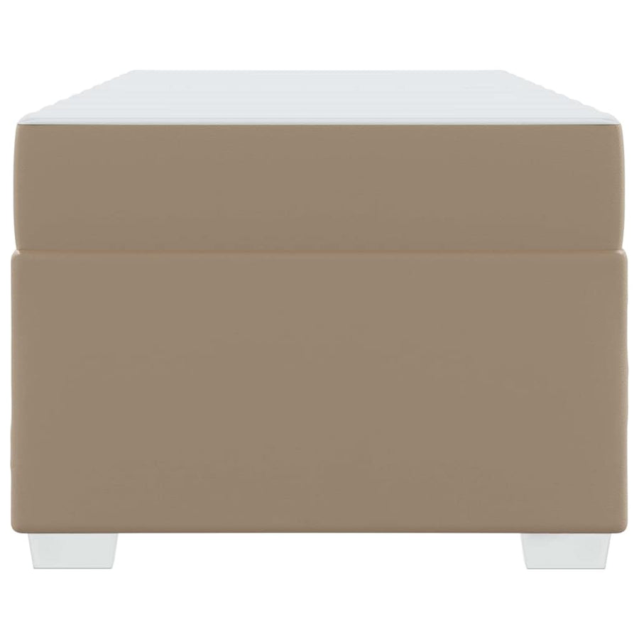 Bedframe Anders Cappuccino 100 x 200 cm Kunstleer