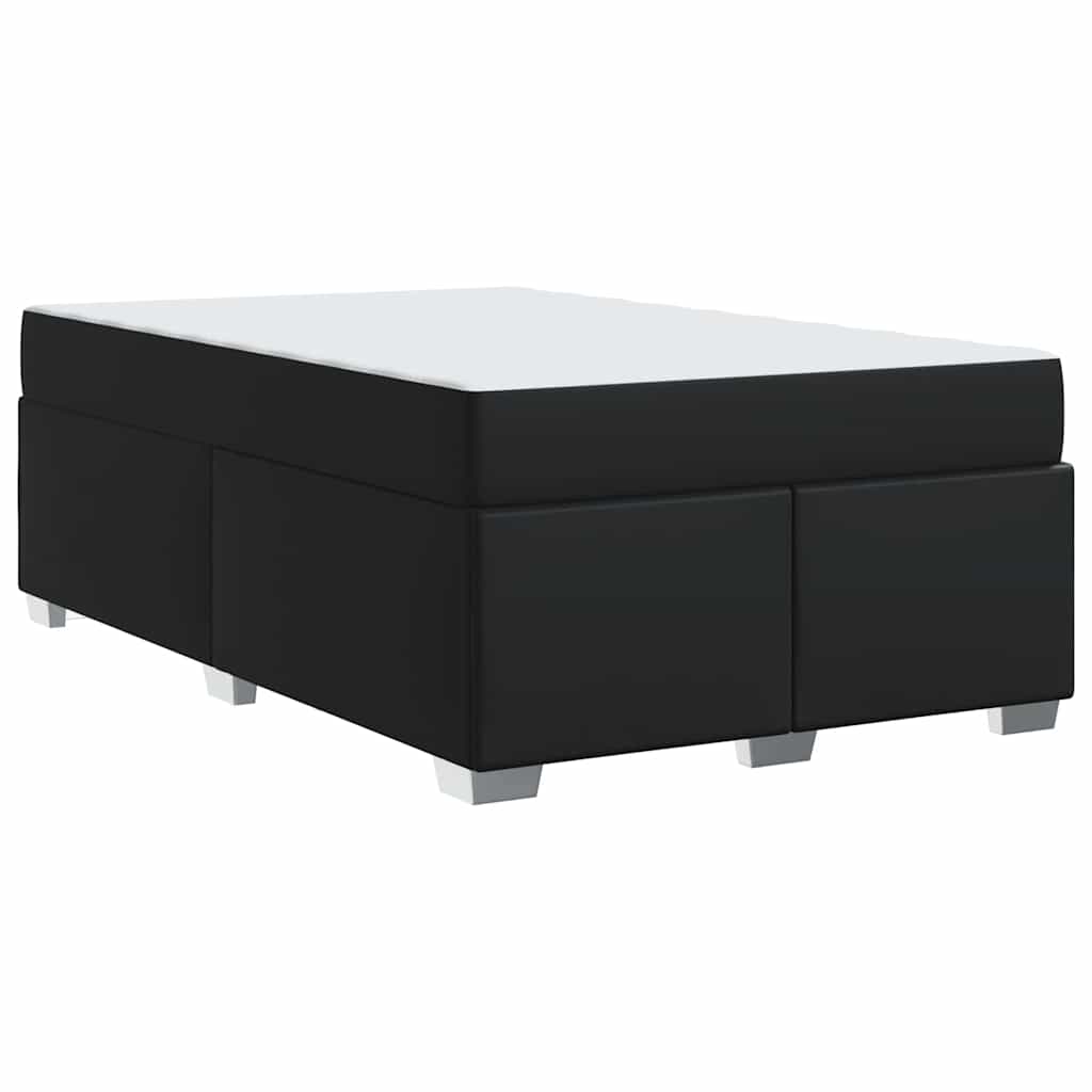 Bedframe Anders Zwart 120 x 190 cm Kunstleer