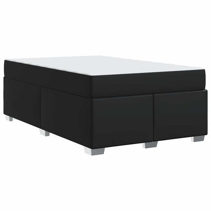 Bedframe Anders Zwart 120 x 190 cm Kunstleer