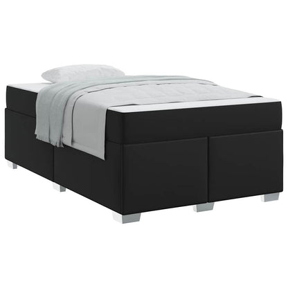 Bedframe Anders Zwart 120 x 190 cm Kunstleer