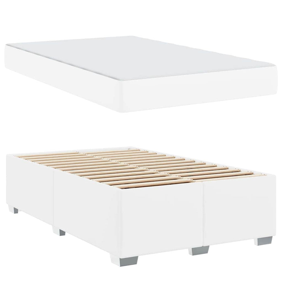Bedframe Anders Wit 120 x 190 cm Kunstleer