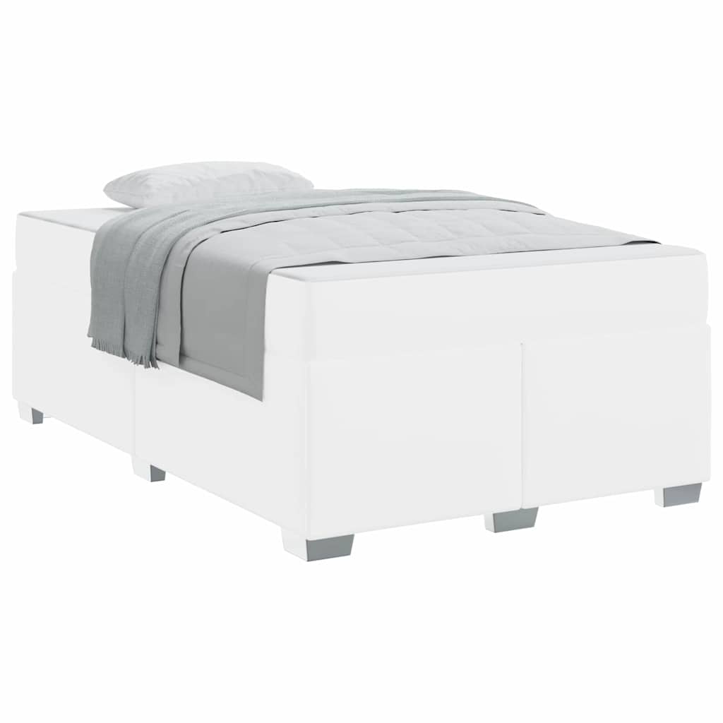 Bedframe Anders Wit 120 x 190 cm Kunstleer
