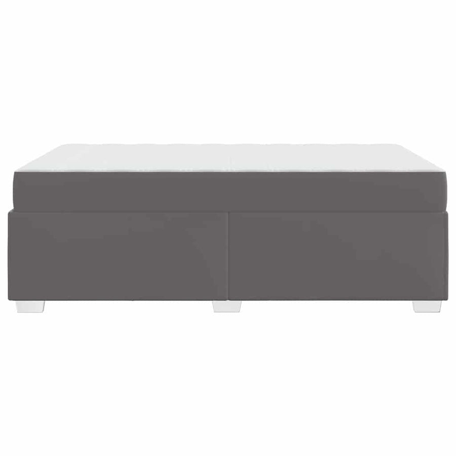 Bedframe Anders Grijs 120 x 190 cm Kunstleer
