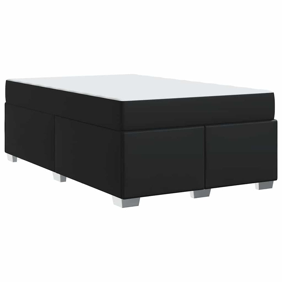Bedframe Anders Zwart 120 x 200 cm Kunstleer