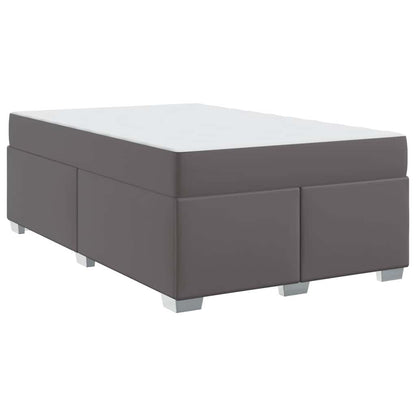 Bedframe Anders Grijs 120 x 200 cm Kunstleer