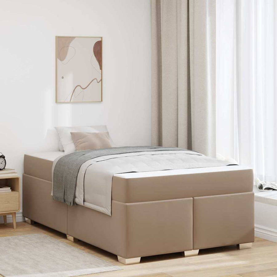 Bedframe Anders Cappuccino 120 x 200 cm Kunstleer