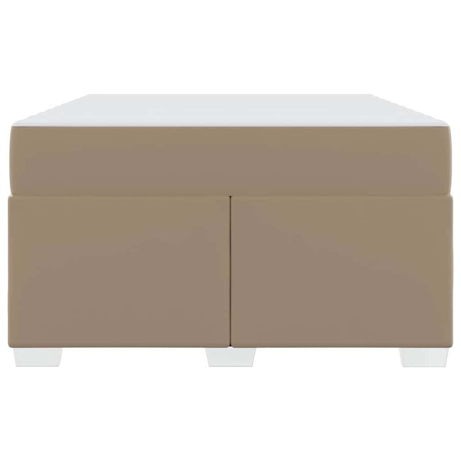 Bedframe Anders Cappuccino 120 x 200 cm Kunstleer