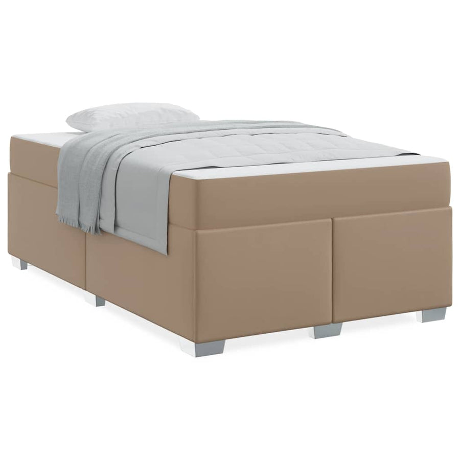 Bedframe Anders Cappuccino 120 x 200 cm Kunstleer