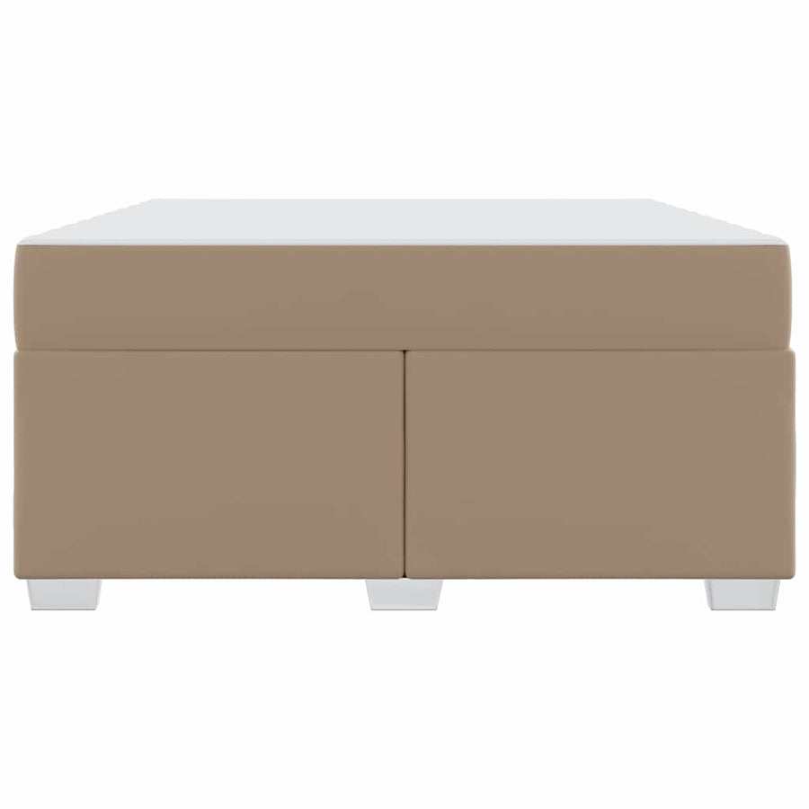 Bedframe Anders Cappuccino 140 x 200 cm Kunstleer