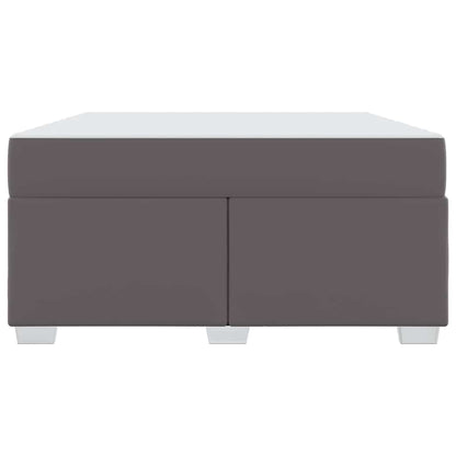 Bedframe Anders Grijs 160 x 200 cm Kunstleer