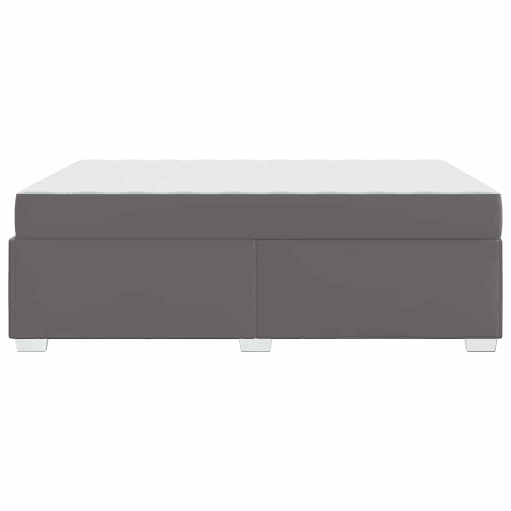 Bedframe Anders Grijs 160 x 200 cm Kunstleer