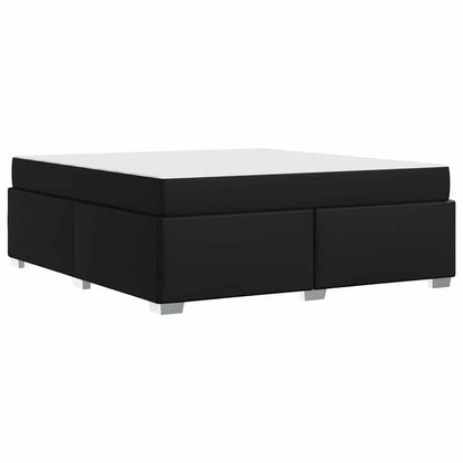 Bedframe Anders Zwart 180 x 200 cm Kunstleer
