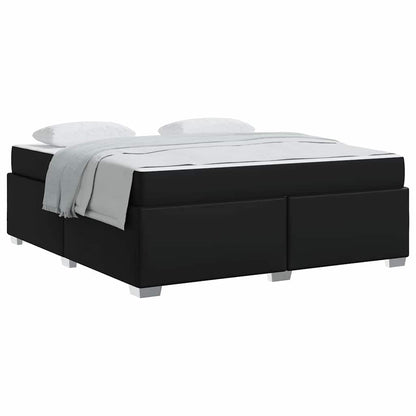 Bedframe Anders Zwart 180 x 200 cm Kunstleer