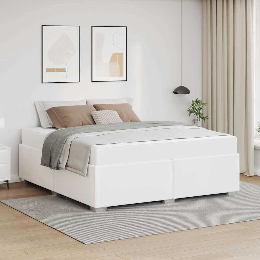 Bedframe Anders Wit 180 x 200 cm Kunstleer