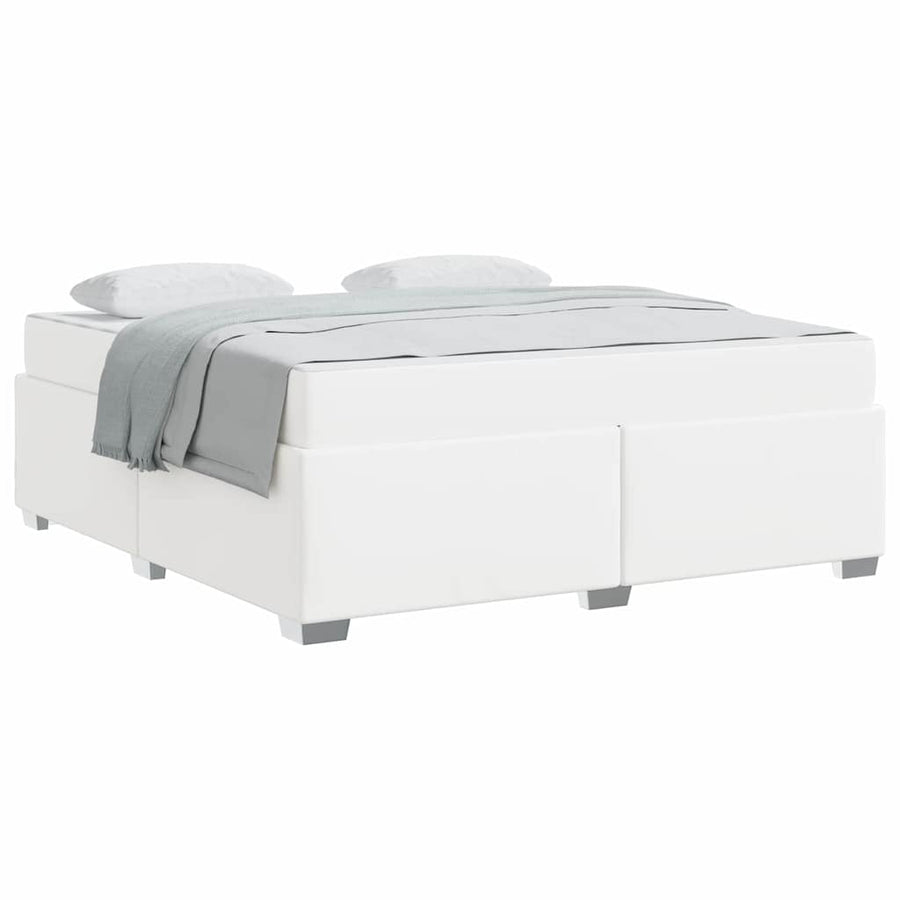 Bedframe Anders Wit 180 x 200 cm Kunstleer