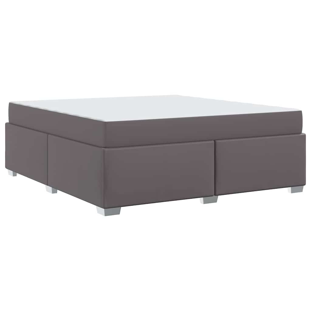 Bedframe Anders Grijs 180 x 200 cm Kunstleer