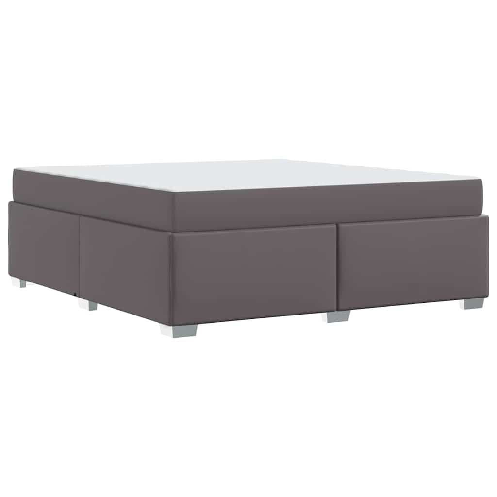 Bedframe Anders Grijs 180 x 200 cm Kunstleer