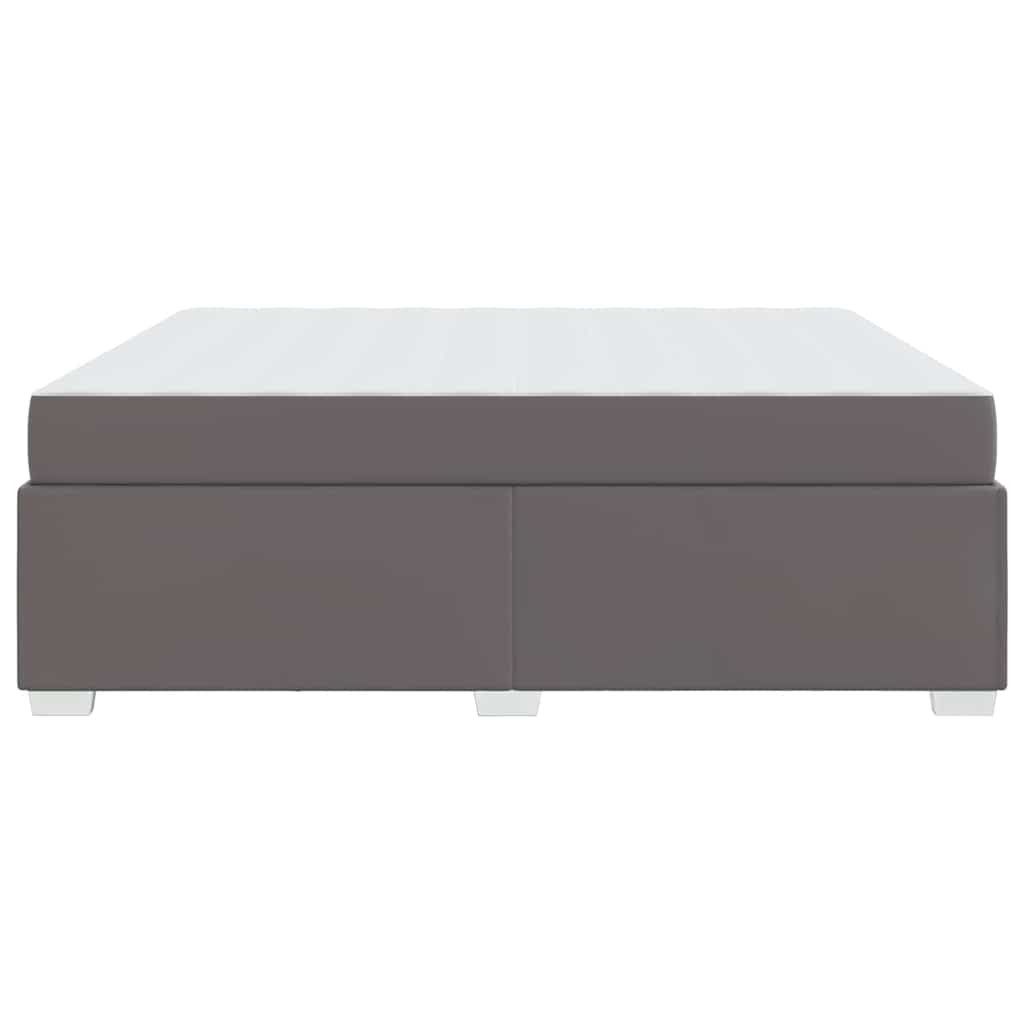 Bedframe Anders Grijs 180 x 200 cm Kunstleer