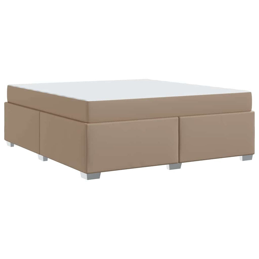 Bedframe Anders Cappuccino 180 x 200 cm Kunstleer