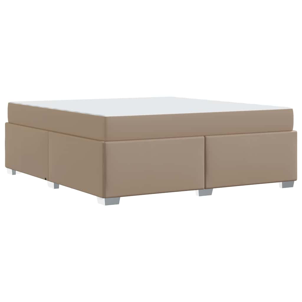 Bedframe Anders Cappuccino 180 x 200 cm Kunstleer