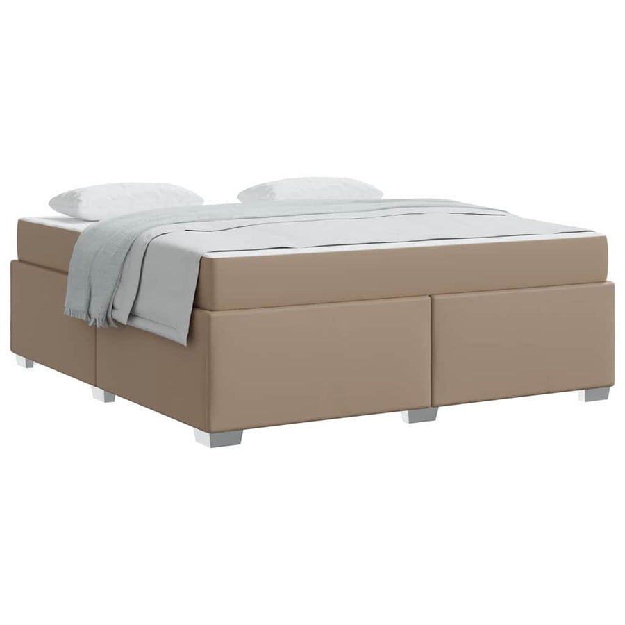 Bedframe Anders Cappuccino 180 x 200 cm Kunstleer