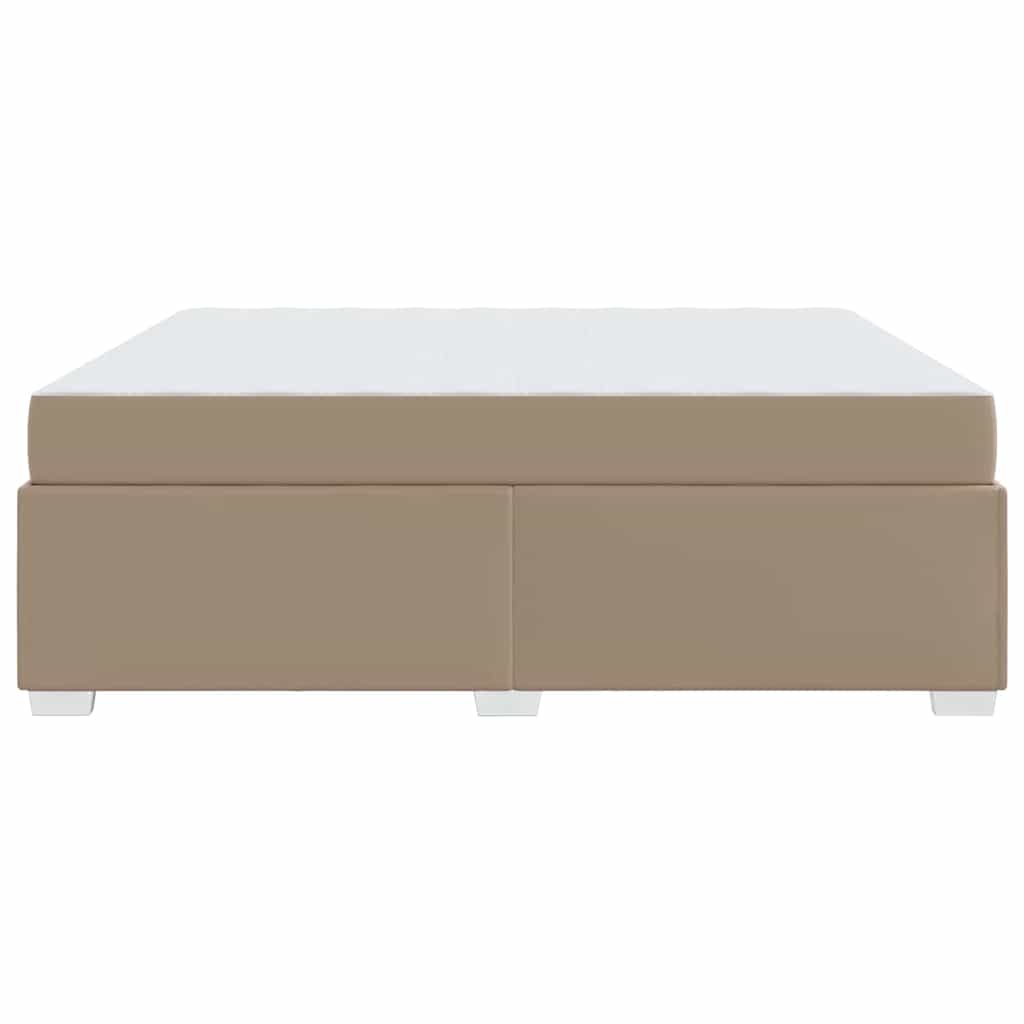 Bedframe Anders Cappuccino 180 x 200 cm Kunstleer