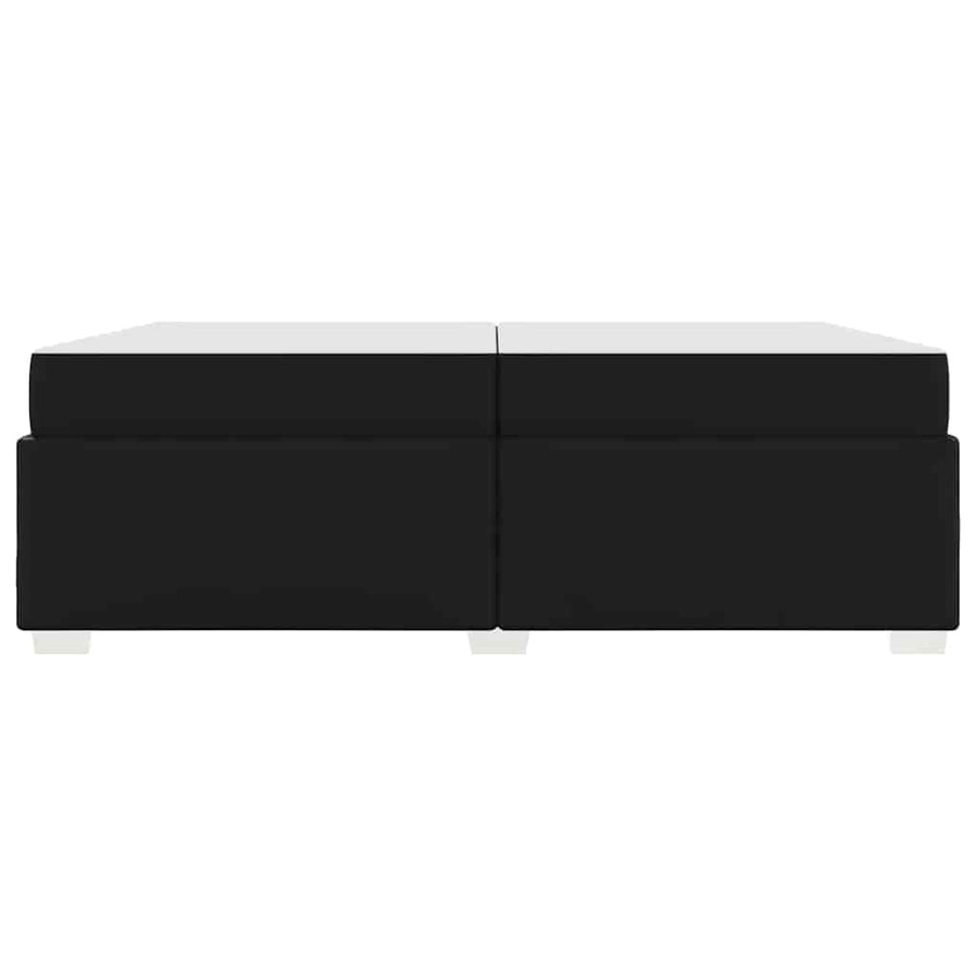 Bedframe Anders Zwart 200 x 200 cm Kunstleer