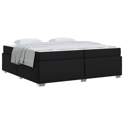Bedframe Anders Zwart 200 x 200 cm Kunstleer