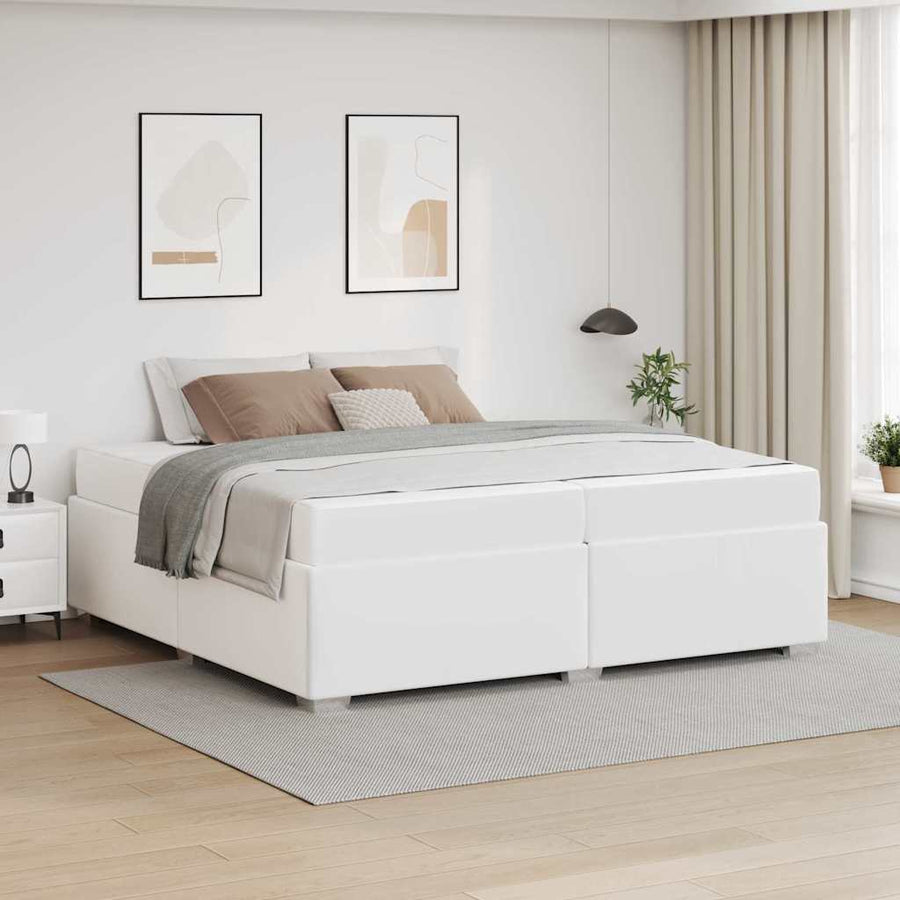 Bedframe Anders Wit 200 x 200 cm Kunstleer