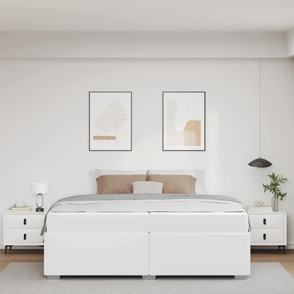 Bedframe Anders Wit 200 x 200 cm Kunstleer