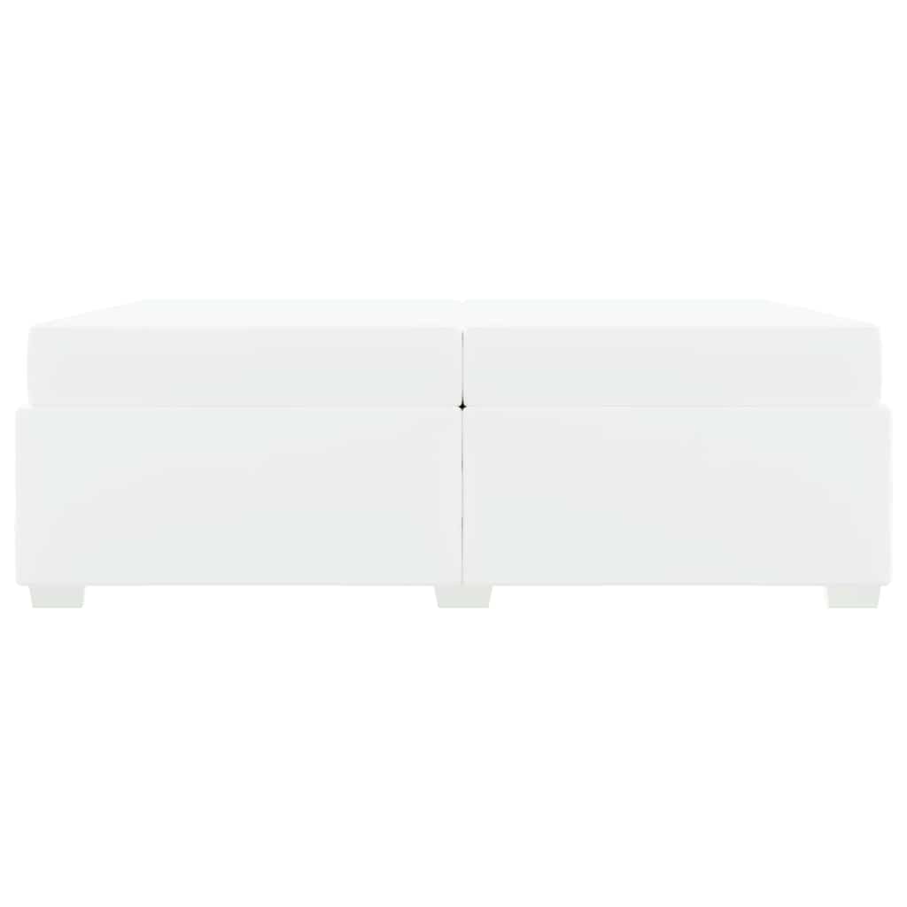 Bedframe Anders Wit 200 x 200 cm Kunstleer