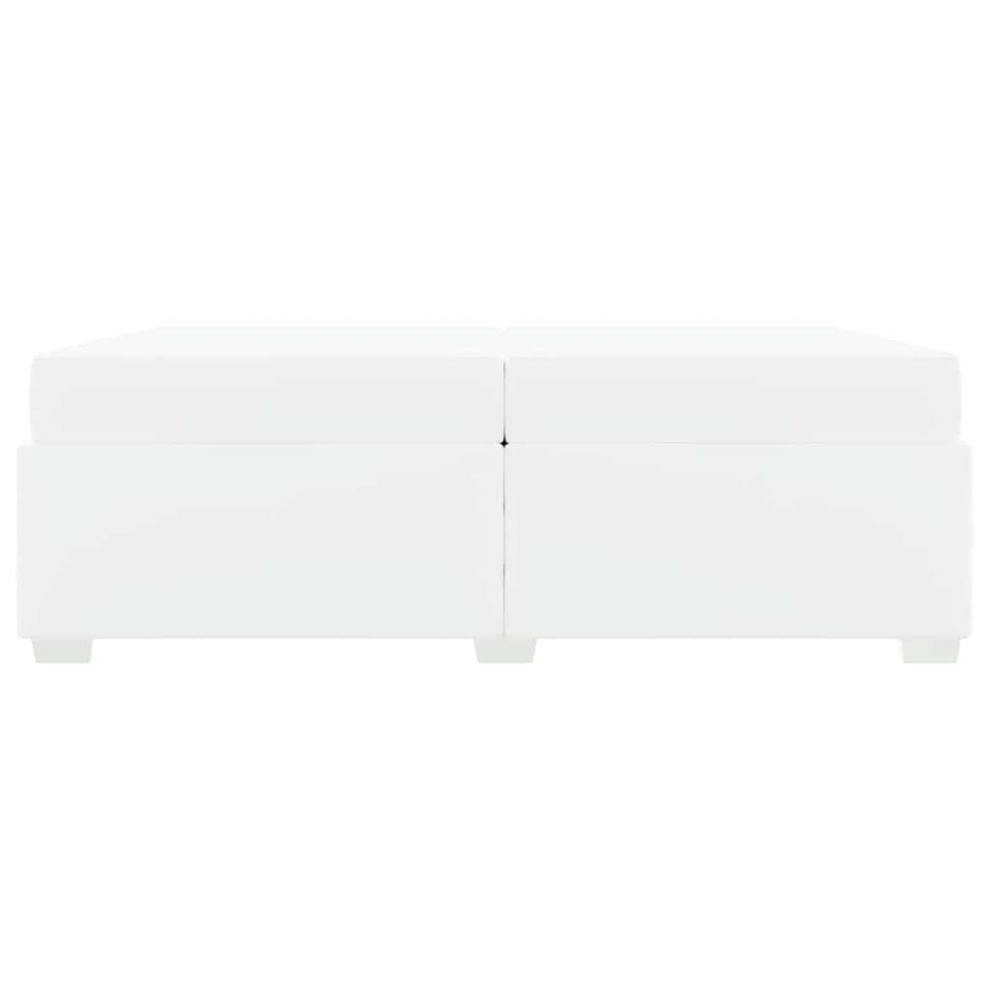 Bedframe Anders Wit 200 x 200 cm Kunstleer