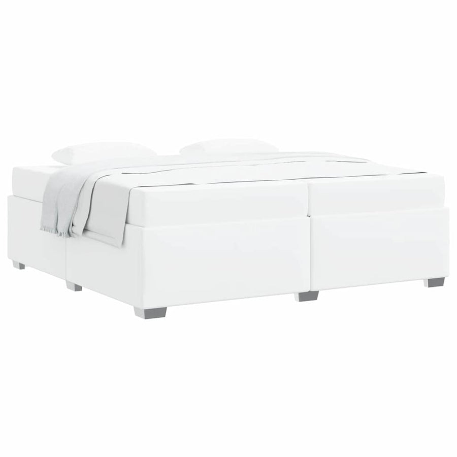 Bedframe Anders Wit 200 x 200 cm Kunstleer