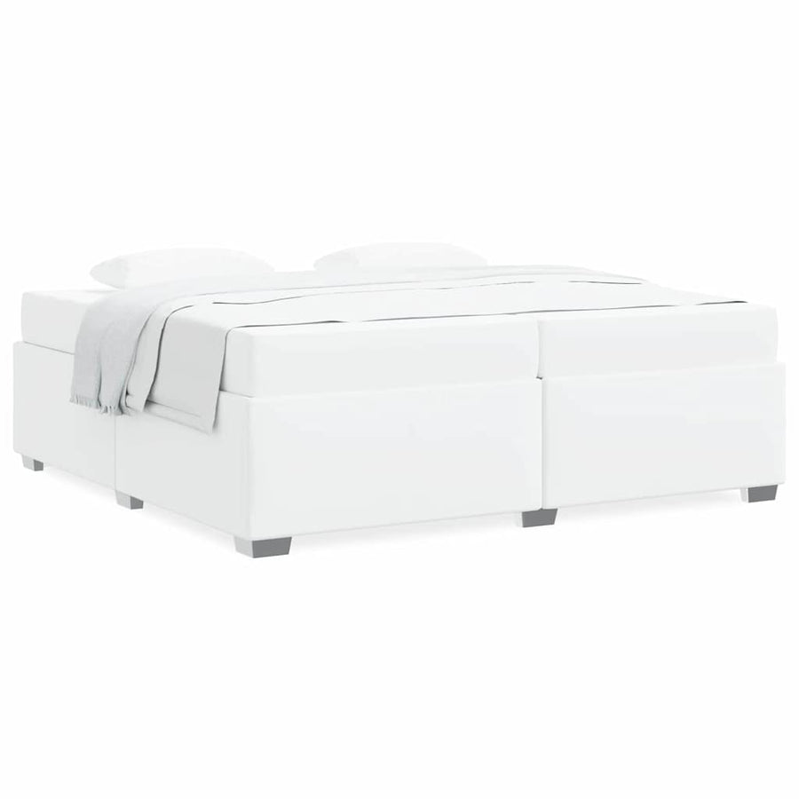 Bedframe Anders Wit 200 x 200 cm Kunstleer
