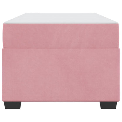 Bedframe met matras Anders Roze 80 x 200 cm Fluweel