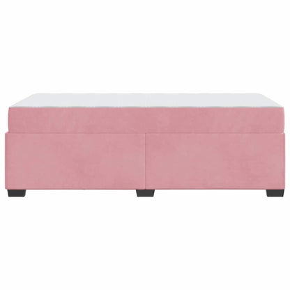 Bedframe Anders Roze 90 x 200 cm Fluweel