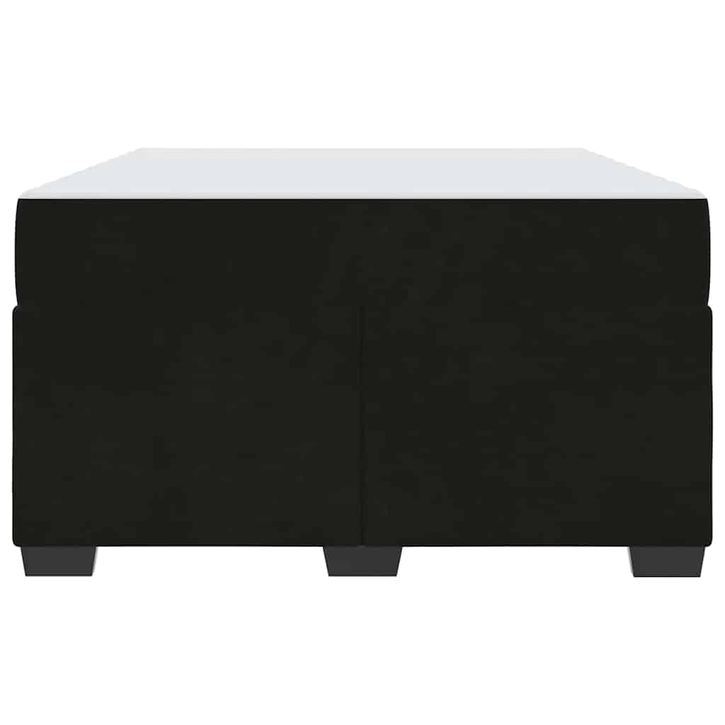 Bedframe met matras Anders Zwart 120 x 200 cm Fluweel