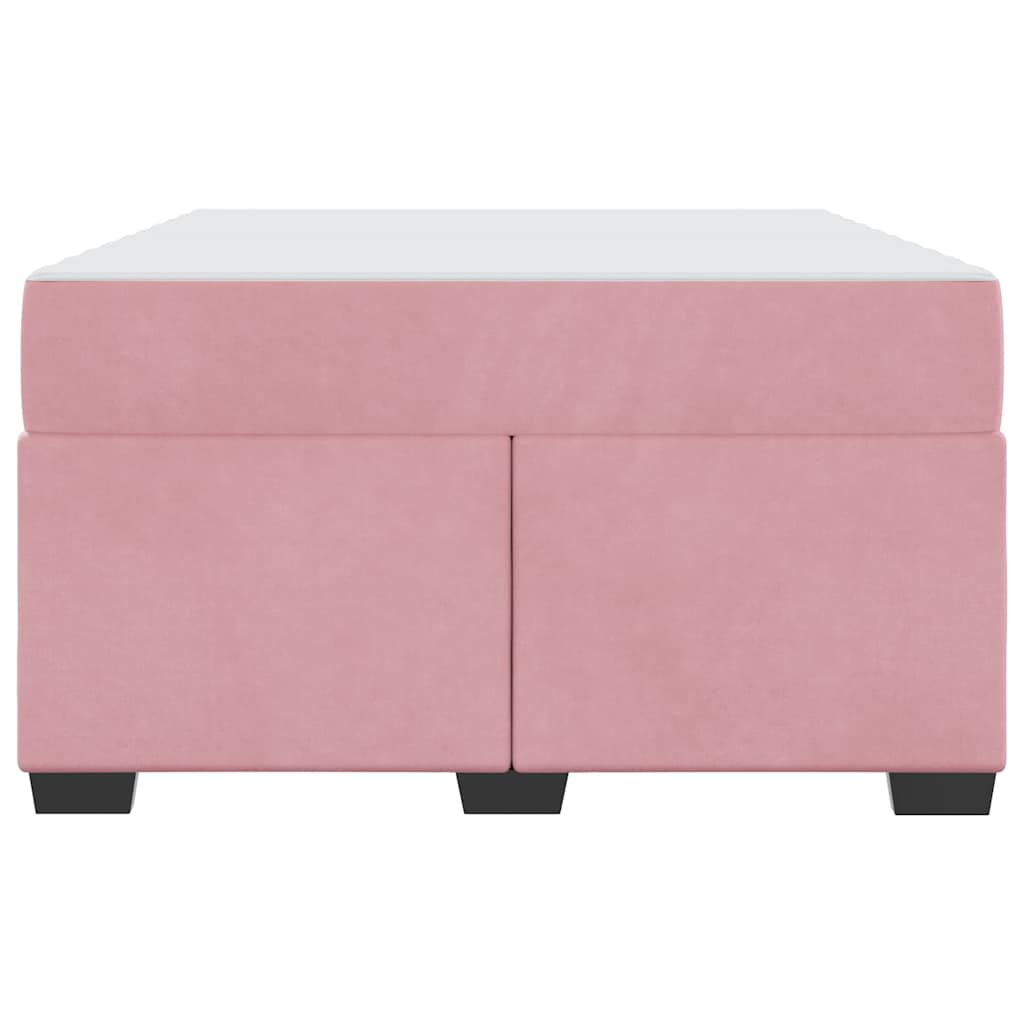 Bedframe met matras Anders Roze 120 x 200 cm Fluweel