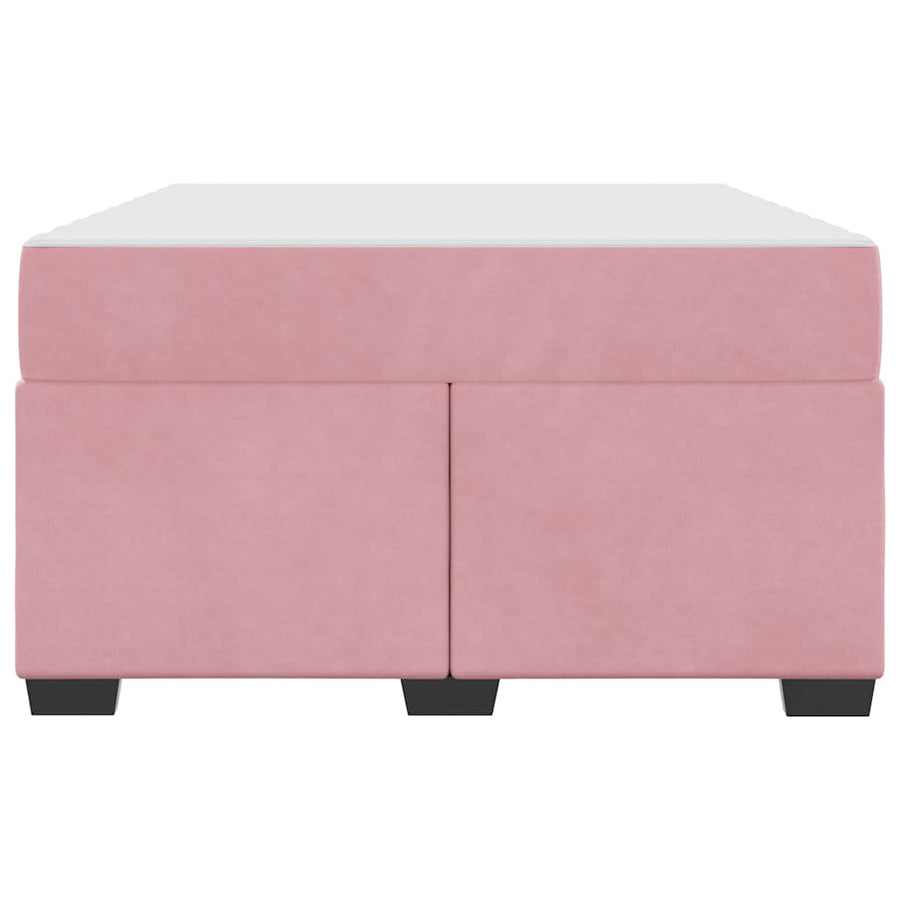 Bedframe met matras Anders Roze 120 x 200 cm Fluweel