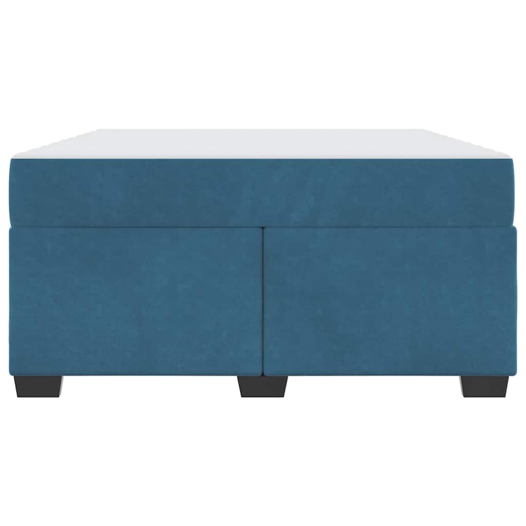 Bedframe Anders Donkerblauw 160 x 200 cm Fluweel