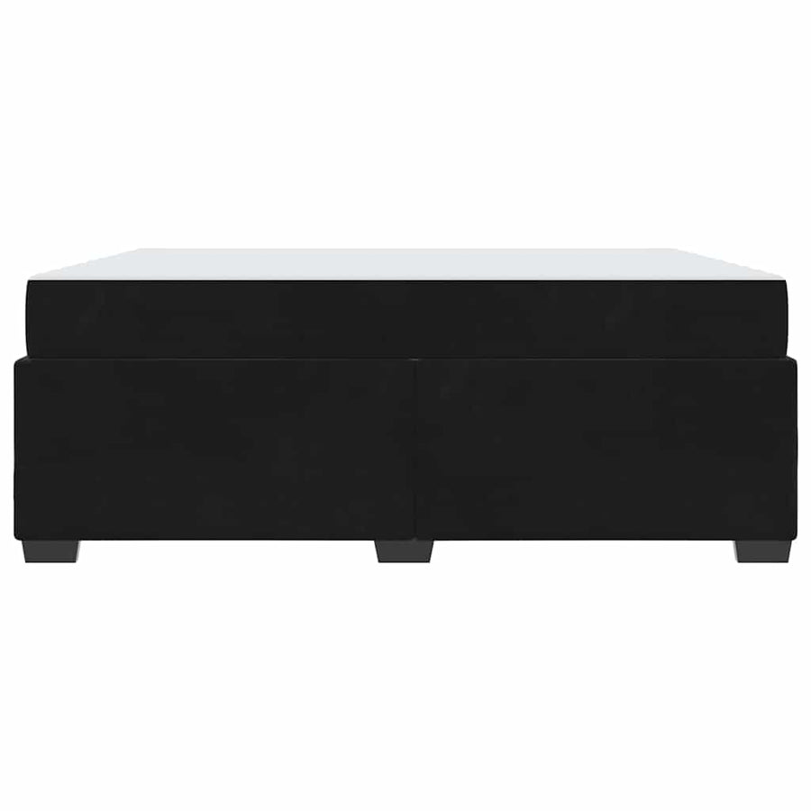 Bedframe Anders Zwart 180 x 200 cm Fluweel