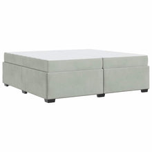 Bedframe Anders Lichtgrijs 200 x 200 cm Fluweel